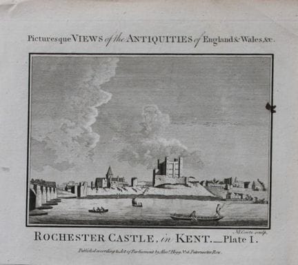 Alex Hogg - Rochester Castle, Kent 1786.

This cop