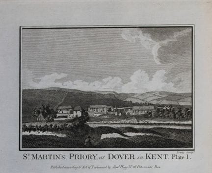 Alex Hogg – St. Martin’s Priory, Dover, Kent 1786.