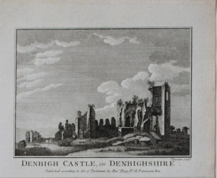 Alex Hogg - Denbigh Castle, Denbighshire 1786.

Th
