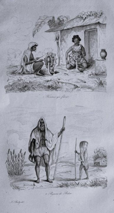 Julien Boilly - Engraving of People and Views in A