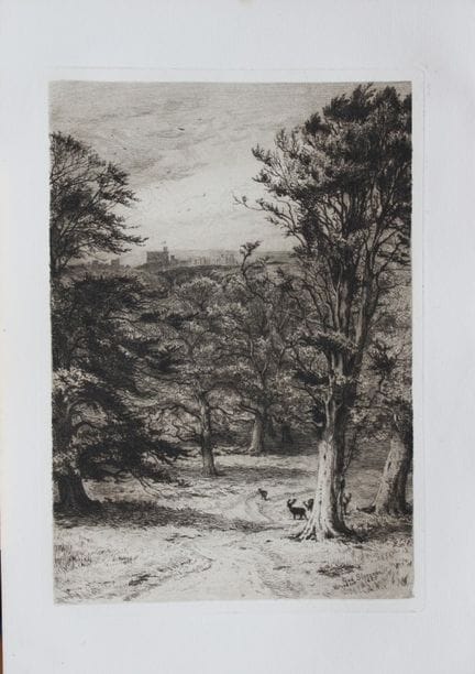 „Windsor Park“ von Frederick Albert Slocombe, 1885