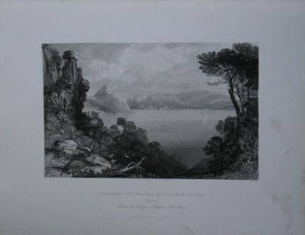 Révérend Wright - Palais d'Ulysse, Ithaque, 1839.

