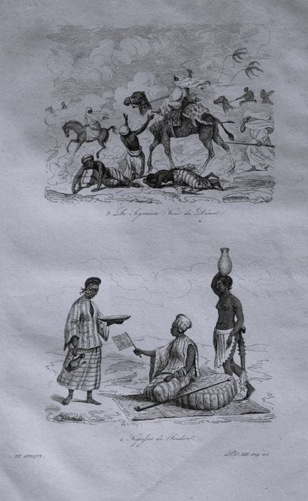 Julien Boilly - Engraving of People and Views in A