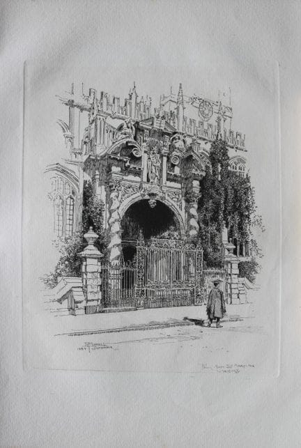 St. Mary – Die Jungfrauen, Universität Oxford, von