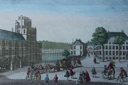 Vue d'Optique - Buyten Hof, à La Haye, Pays-Bas, v