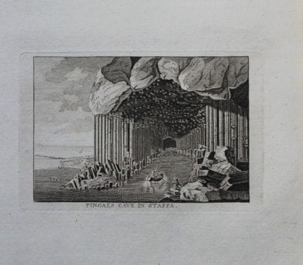 Alex Hogg - Fingal's Cave in Staffa 1786.

This co
