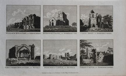 Alex Hogg - Monasteries, Castles etc in England  1