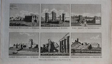 Alex Hogg - Monasteries, Castles etc in England  1
