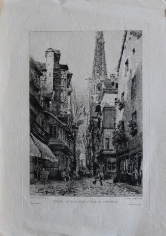 Brunet-Debaines - Portail de la Calende, Rouen, 18