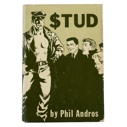 Sam Steward (American, 1909-1993)
STUD, 1984.
Sign