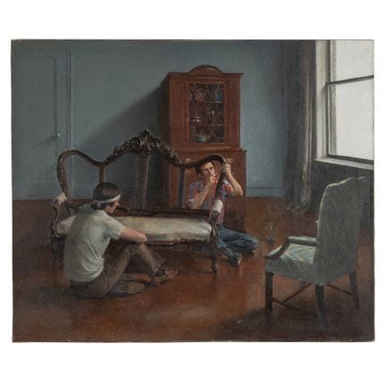 Raymond Han (American, 1931-2017)
Paul Fixing the 