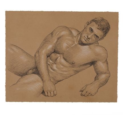 David Eugene Henry (American, b. 1946)
Male Nude.
