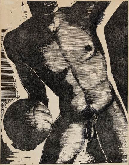 Adam Mlodzianowski (Polish, 1917-1985)
Player, 194