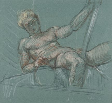 Paul Cadmus (American, 1904-1999)
Study for David 
