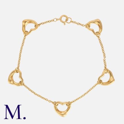 ELSA PERETTI pour TIFFANY &amp; Co, un bracelet « 