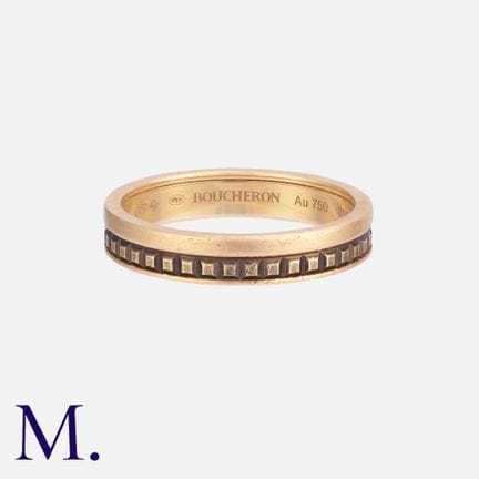 BOUCHERON. Bague « À Quatre » en or rose 18 carats