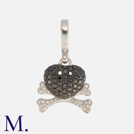 THEO FENNEL, pendentif « Black And White Diamond »