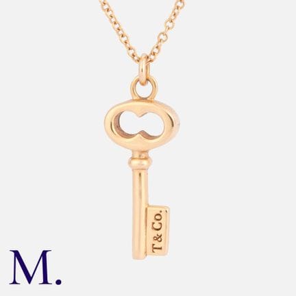 TIFFANY &amp; Co, collier avec pendentif en forme 
