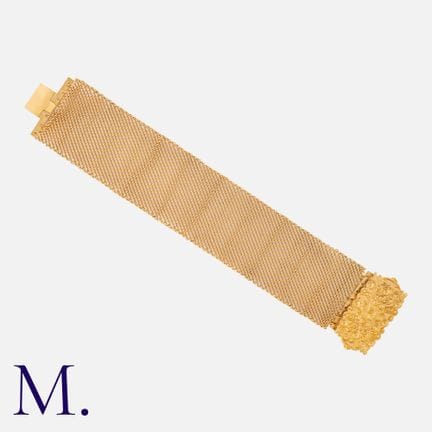 Bracelet Pinchbeck composé d'un large bracelet tre