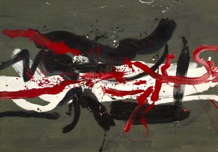 Francine Simonin, «Les jardins», 2003, técnicas mi
