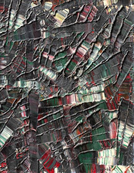 Jean Paul Riopelle, «Sentier», 1954, óleo sobre li