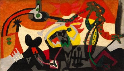 Alfred Pellan, Sin título / Untitled, s. f., Óleo 