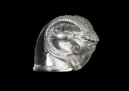 LALIQUE, Kühlerverschluss: TÊTE DE BÉLIER, Marcilh