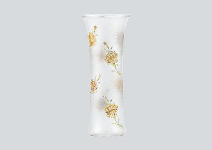 BACCARAT, Vase, vor 1936, H 40 cm, säuregeätzt, em