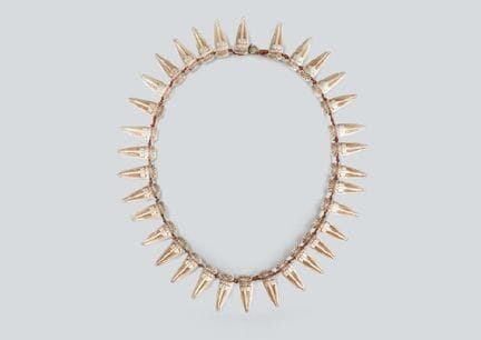 LALIQUE, Halskette: POT DE FLEURS, Marcilhac E, en