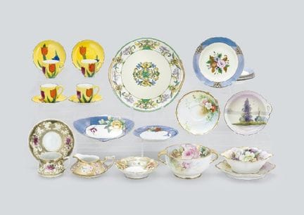 OLD NORITAKE (service de 24 pièces), divers articl
