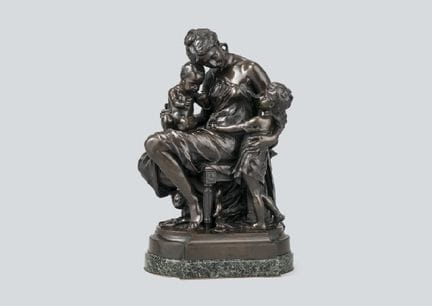 GEGOSSEN NACH EINEM MODELL VON Emile André BOISSEA