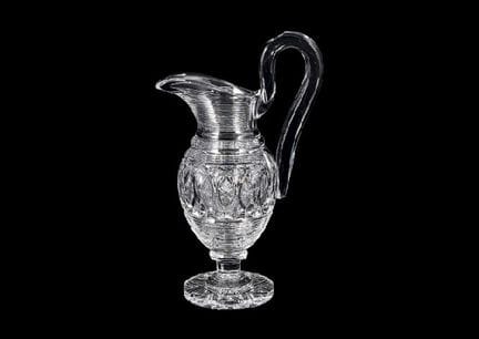 BACCARAT, Krug, H 35,2 cm, mit Stempel und der Ser