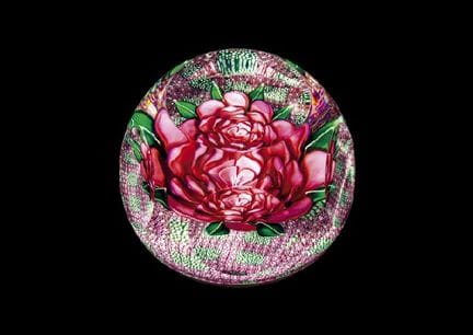 ST. LOUIS, Millefiori-Briefbeschwerer, 2008, H 6,1
