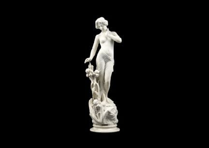 Henri Louis LEVASSEUR, „Reinheit“, Marmor, H 124 c