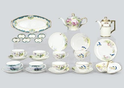 OLD NORITAKE (service de 27 pièces), Assortiment d