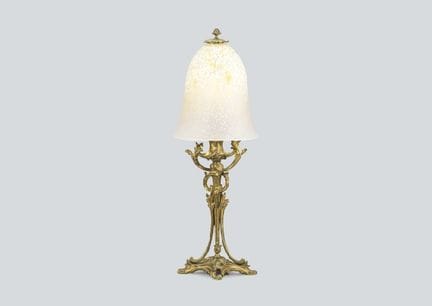 SCHNEIDER, lampada da tavolo, H 54,5 cm, paralume/