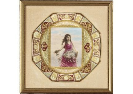 STYLE VIENNOIS, Assiette « Captured Angels », 34,5