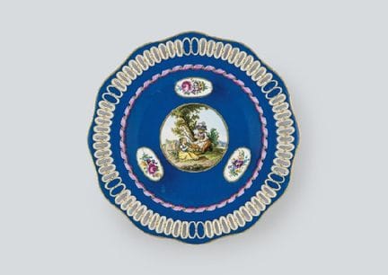 MEISSEN, Durchbrochener Teller, Durchmesser 24,2 c
