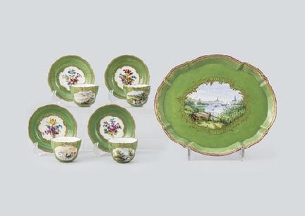 MEISSEN (9-teiliges Set), verschiedene Geschirrtei