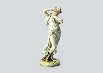 MEISSEN, Tanzende Frau, vor 1924, Figur, H 42,7 cm