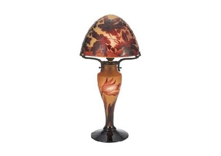 D'ARGENTHAL (St. LOUIS), lampada, H 42,2 x D 19,8 