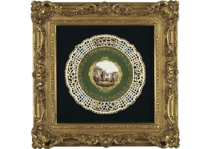 MEISSEN, Durchbrochener Teller, vor 1924, Durchmes