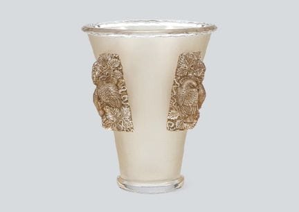 LALIQUE, Vase: SAINT-ÉMILION, Marcilhac 10-939, en