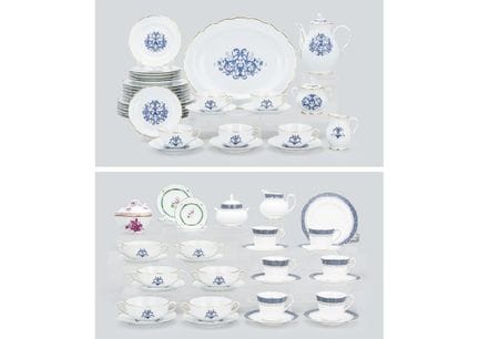 LIMOGES (service de 70 pièces), vaisselle diverse,