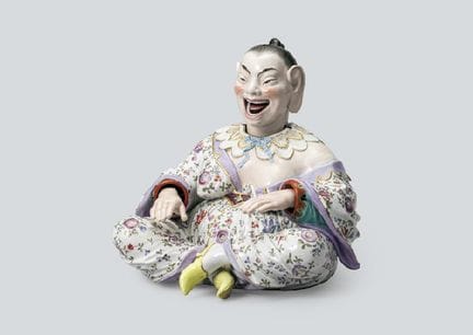 MEISSEN, Pagode, vor 1924, Figur, H 31,2 × B 33 × 