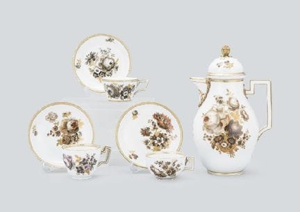 MEISSEN (7-teiliges Set), verschiedene Geschirrtei