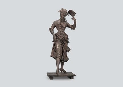 GEGOSSEN NACH EINEM MODELL VON Paul DUBOIS, „Colum