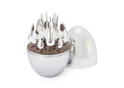 CHRISTOFLE (24-teiliges Set), Besteckset: „Mood“, 