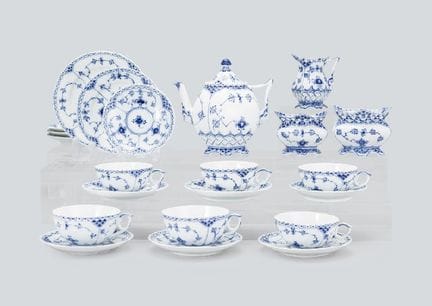 ROYAL COPENHAGEN (service de 22 pièces), service à