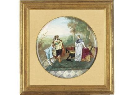 CREIL ET MONTEREAU, Estampe « Figures du Moyen Âge